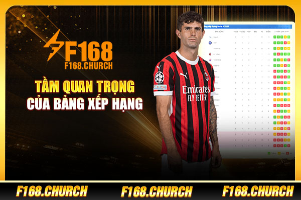 Tầm quan trọng của bảng xếp hạng